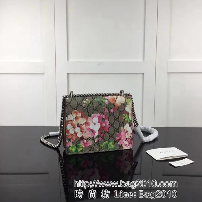 GUCCI古馳原單 新款爆款專櫃品質原版皮質花膠 大紅421970單肩斜挎包 HY1042